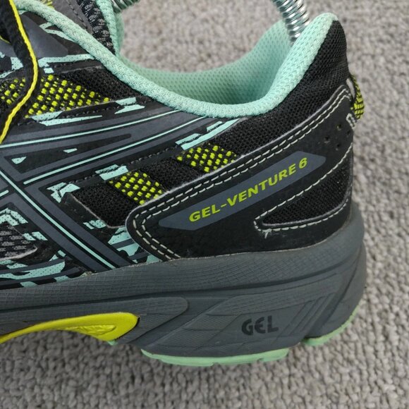 ASICS GEL Venture 6 Womens Size 8 Running Shoes Low Top T7G6N NO INSOLES - Picture 5 of 11